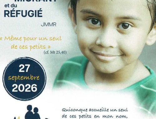 Journée Mondiale du Migrant et du Refugié – 27 septembre 2026